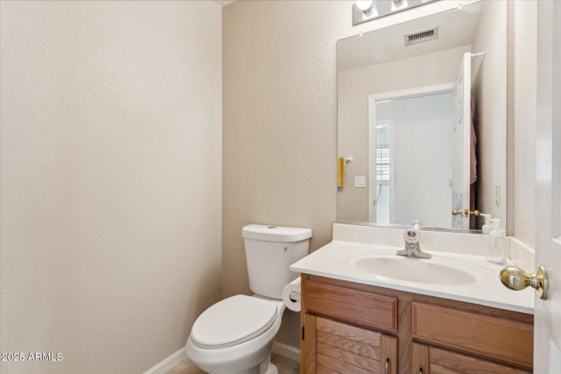 Downstairs half bath
