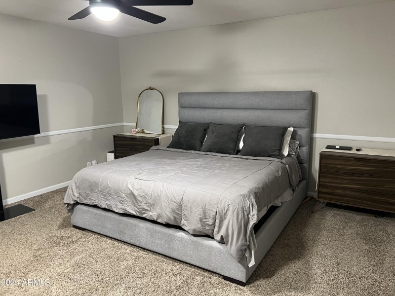 Primary Bedroom angled view