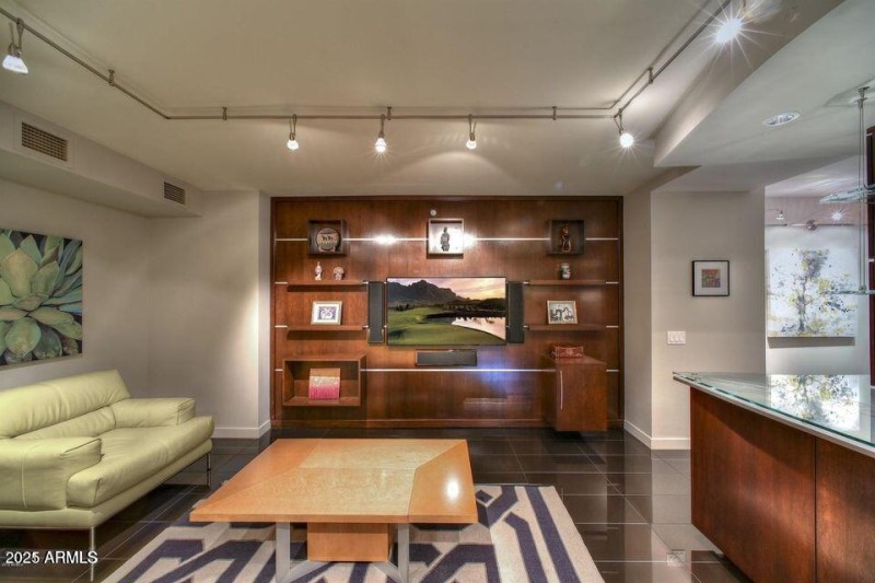 Virtual Photo Of Family TV Room