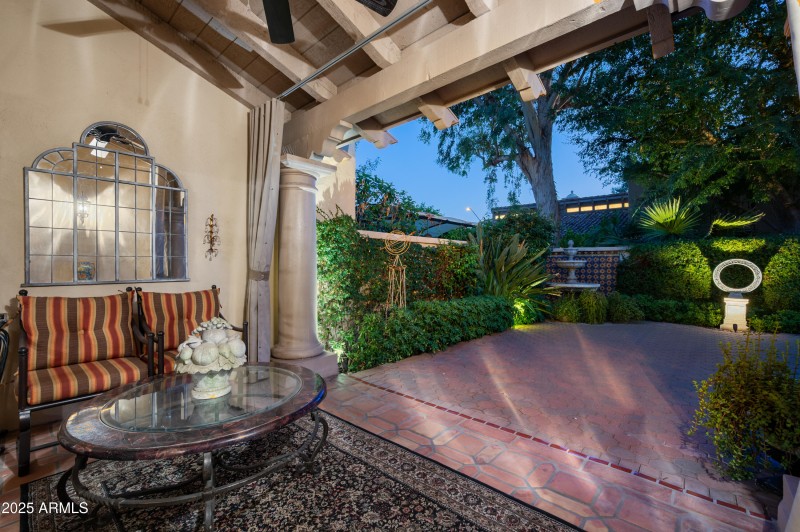 Covered Back Patio