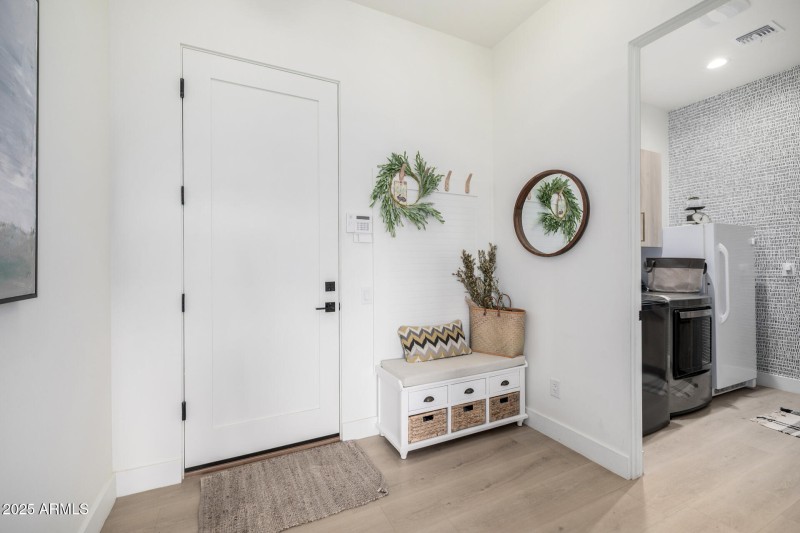 DOOR TO GARAGE