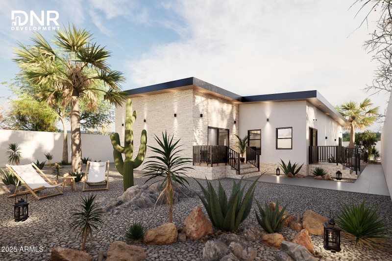 RENDER PATIO TRASERO PETRAX
