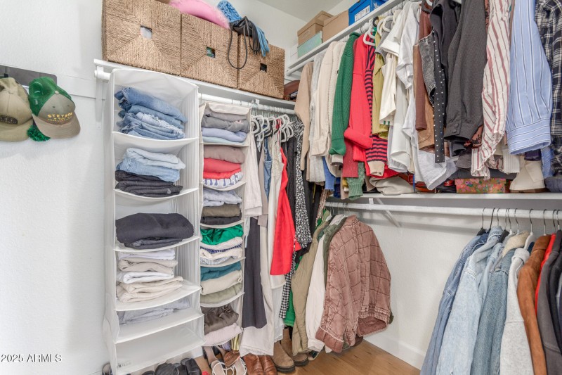 Primary Walk In Closet