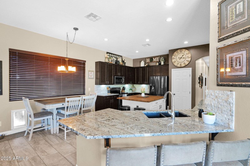 Reconfigured Countertops