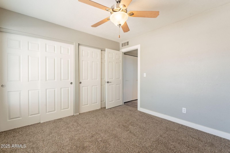 Bedroom 2 Has Two Closets
