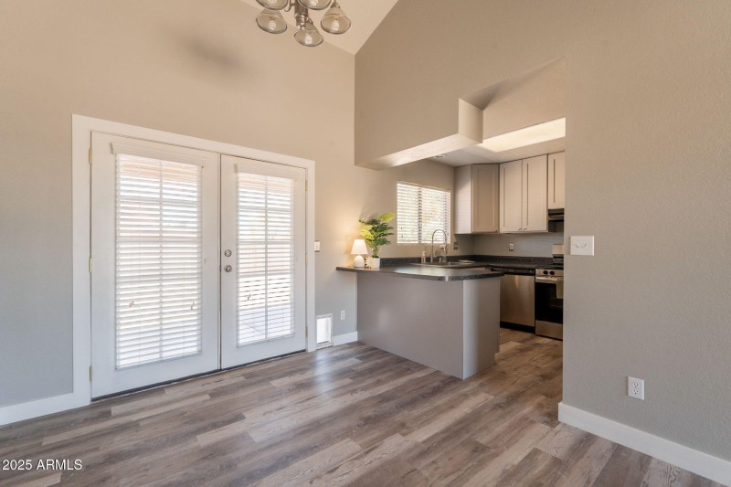 Kitchen Area With Breakfast Bar