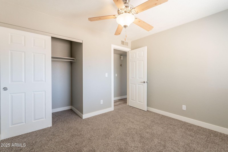 Bedroom 3 With Large Closet