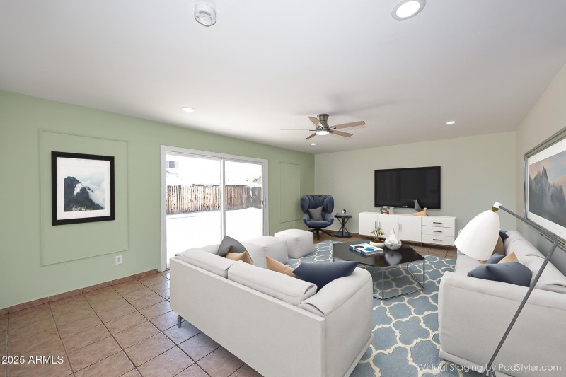 Staged Photo Great Room