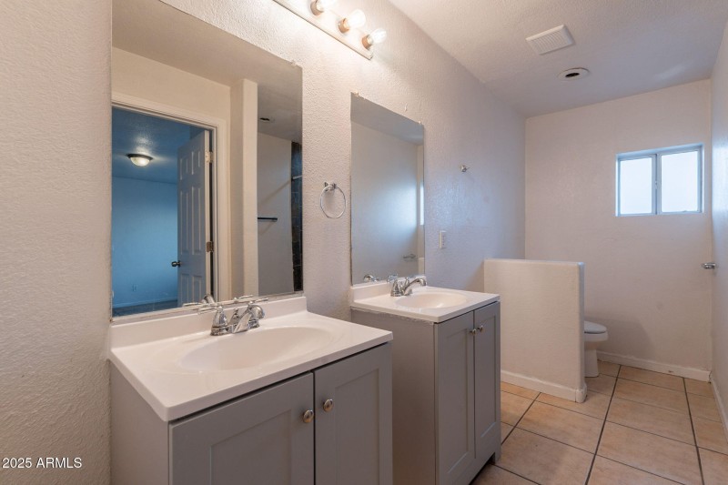 Master Bathroom Double Sink