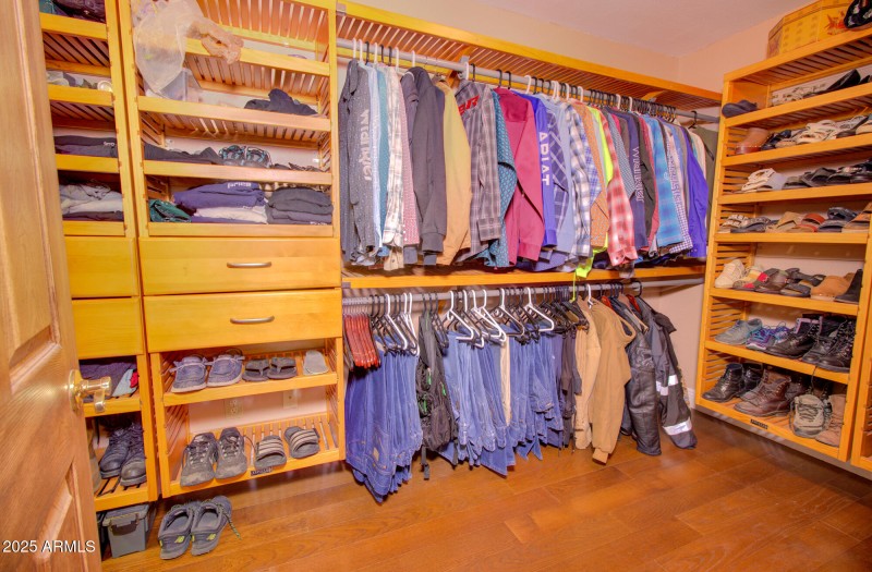 Primary Walk In Closet
