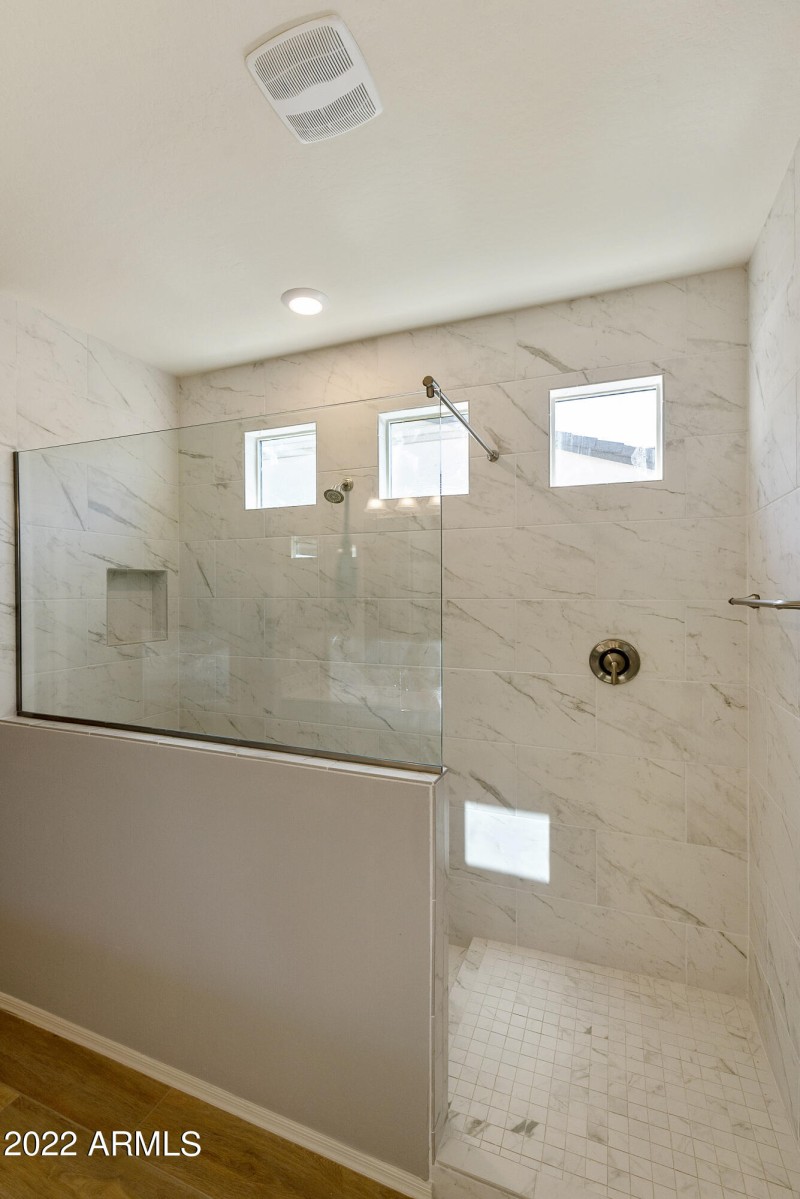 Owner's walk in Shower