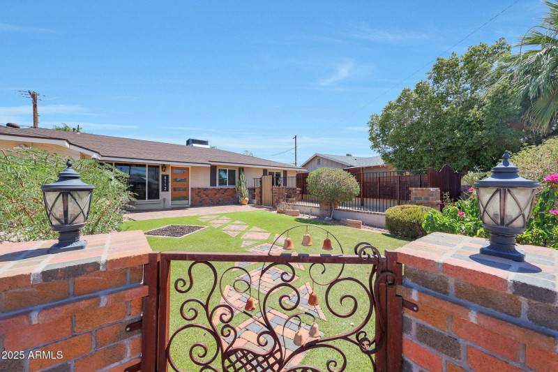 Beautiful courtyard
