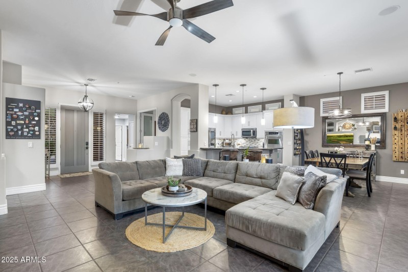 Great Room to Kitchen & Dining