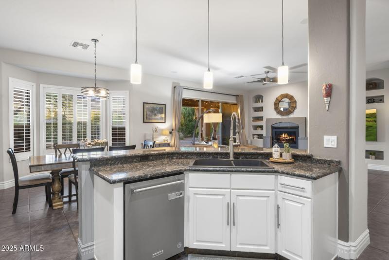 Kitchen to Dining/Great Room