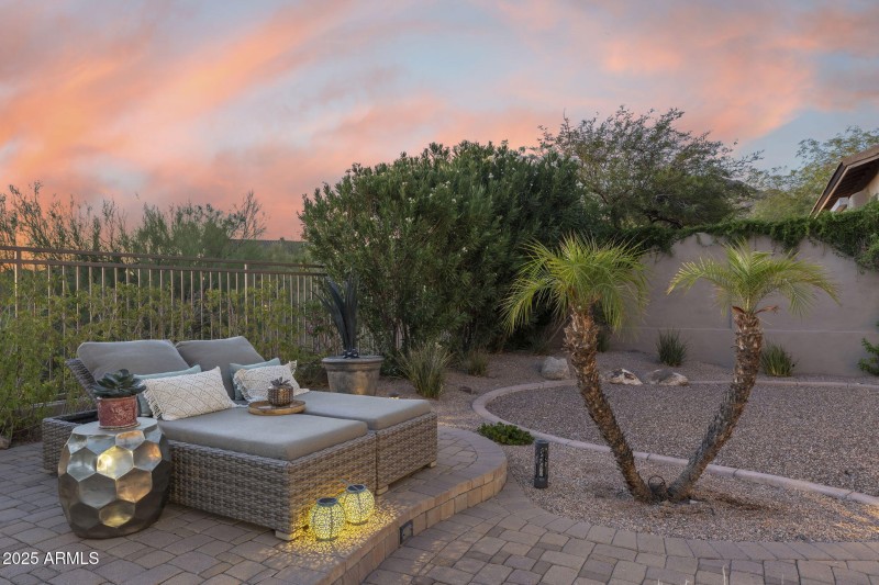 Raised Sunning Area