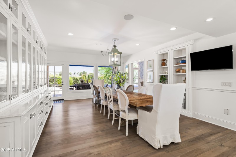 Breakfast area off Kitchen
