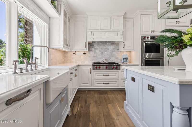 Kitchen with Wolf Appliances