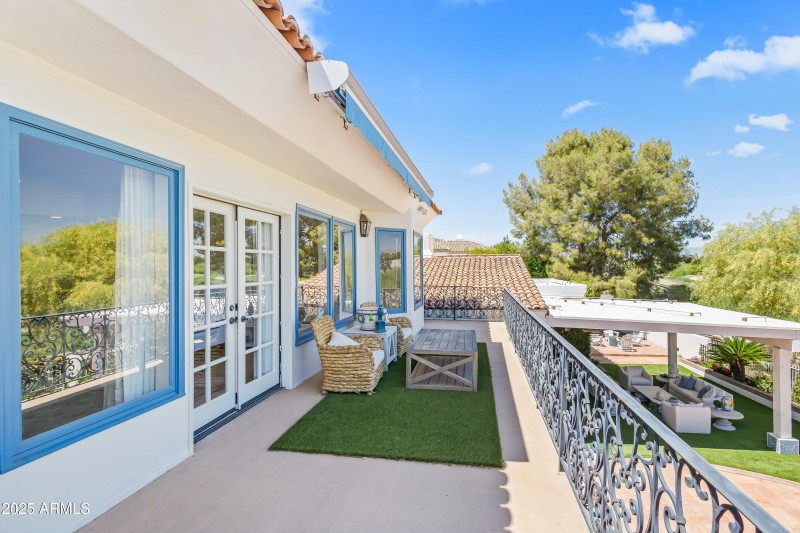 Private Terrace off Primary Suite