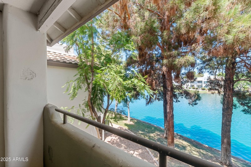 No Neighbors Visible from Balcony