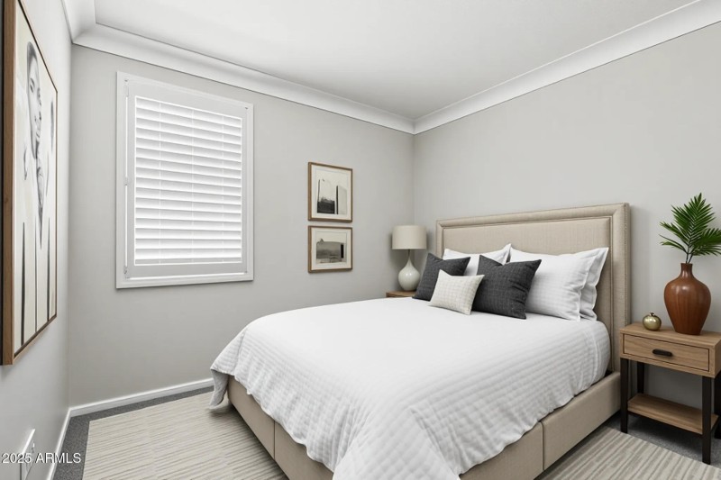Virtually Staged Bedroom 3