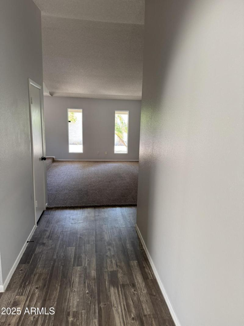 Entrance from front door