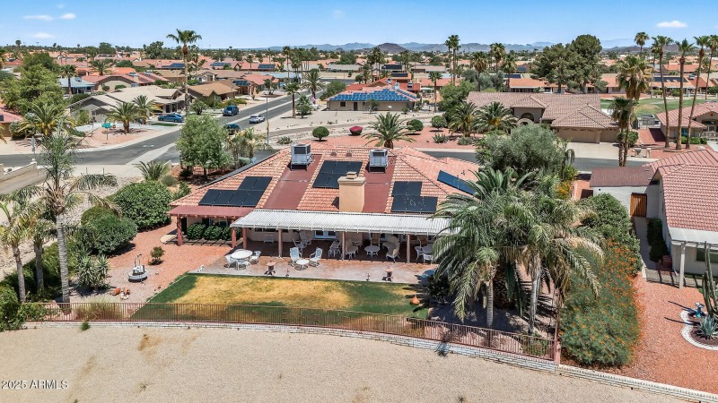 Aerial Rear View