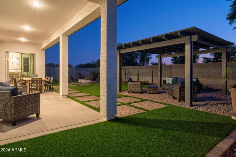 SAMPLE BACK YARD