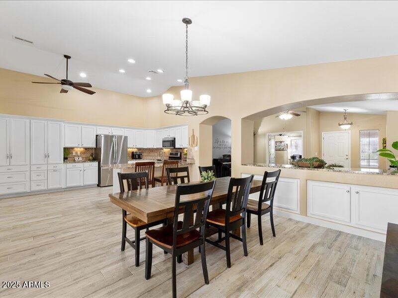 Beautiful kitchen room for a freezer