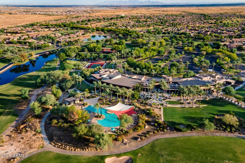 AERIAL BACK VIEW OF THE KIVA CLUB