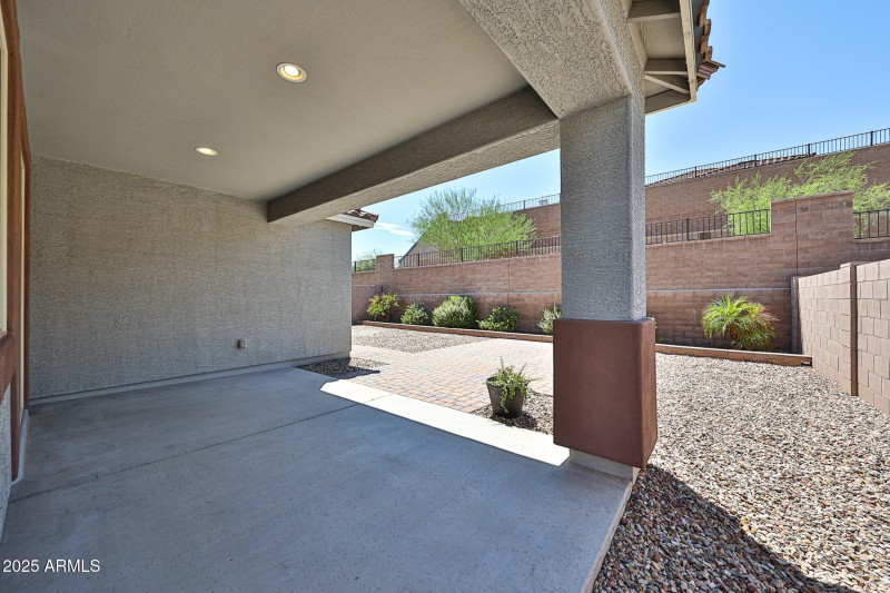 Covered Back Patio