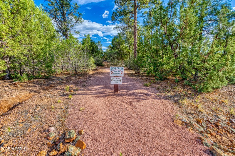 Community walking trail