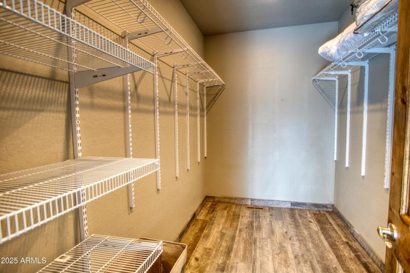 Primary walk-in closet
