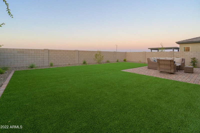 SAMPLE BACK YARD