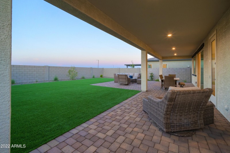 SAMPLE BACK YARD