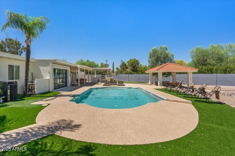 56-Pool and yard
