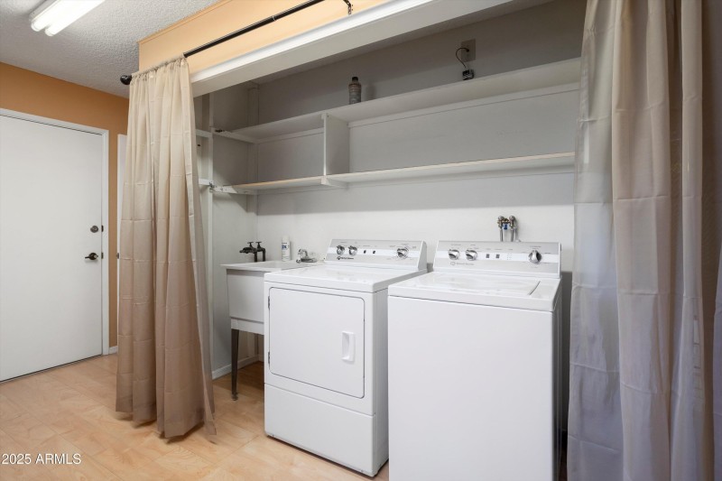Inside Laundry Room