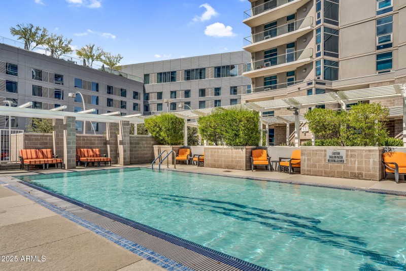 Resort-like pool