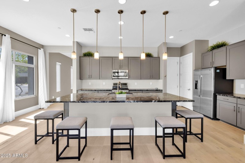 Entertaining kitchen