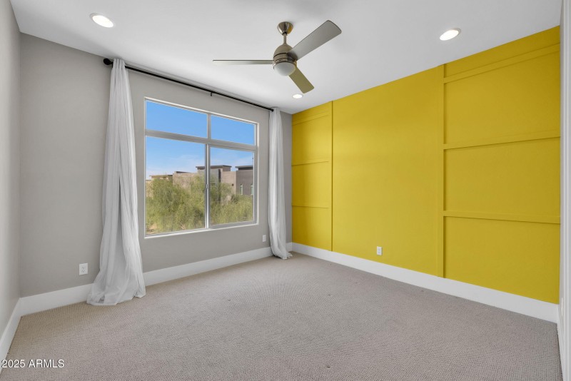 3rd bedroom with views