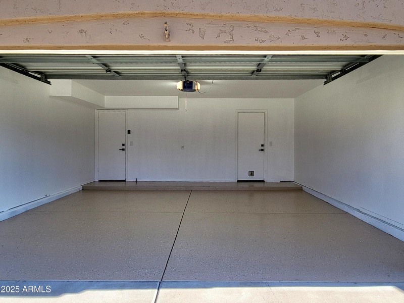 NEWLY SURFACED GARAGE