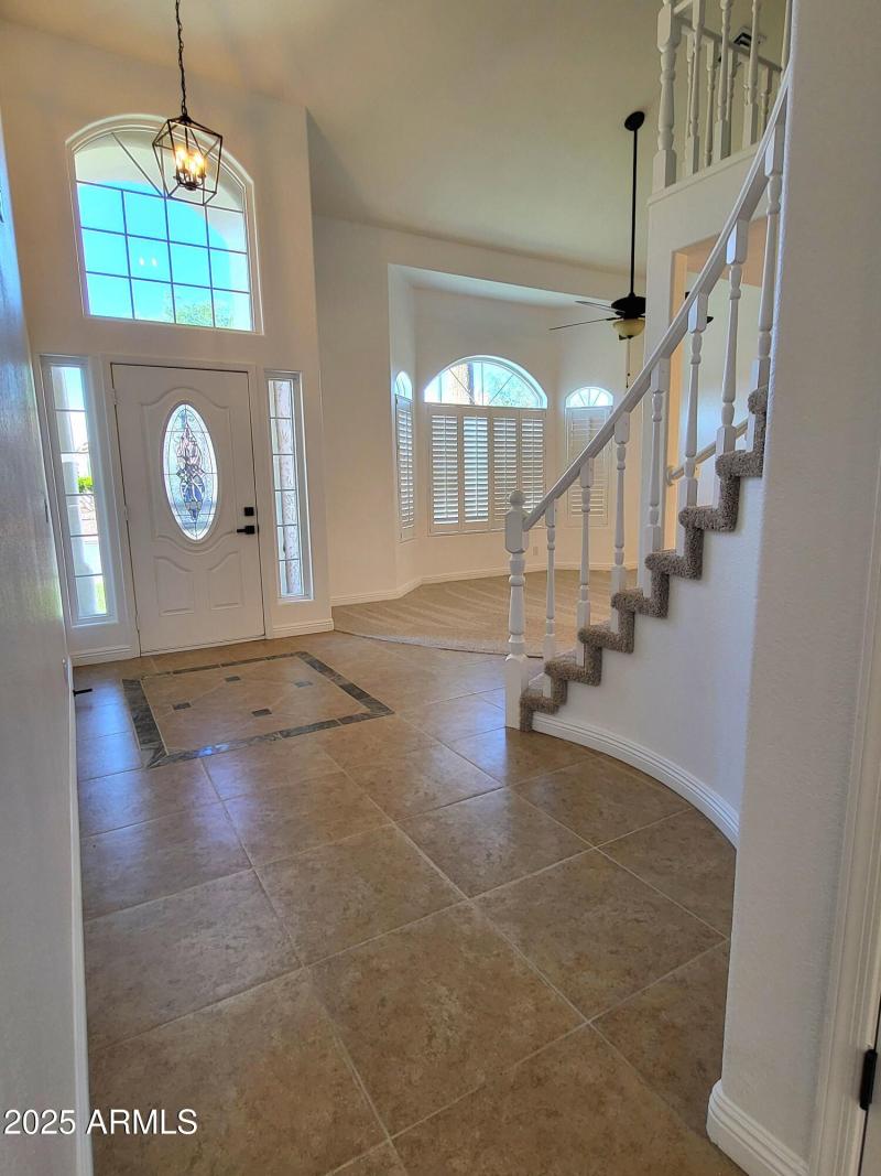 FAMILY ROOM TO ENTRY VIEW