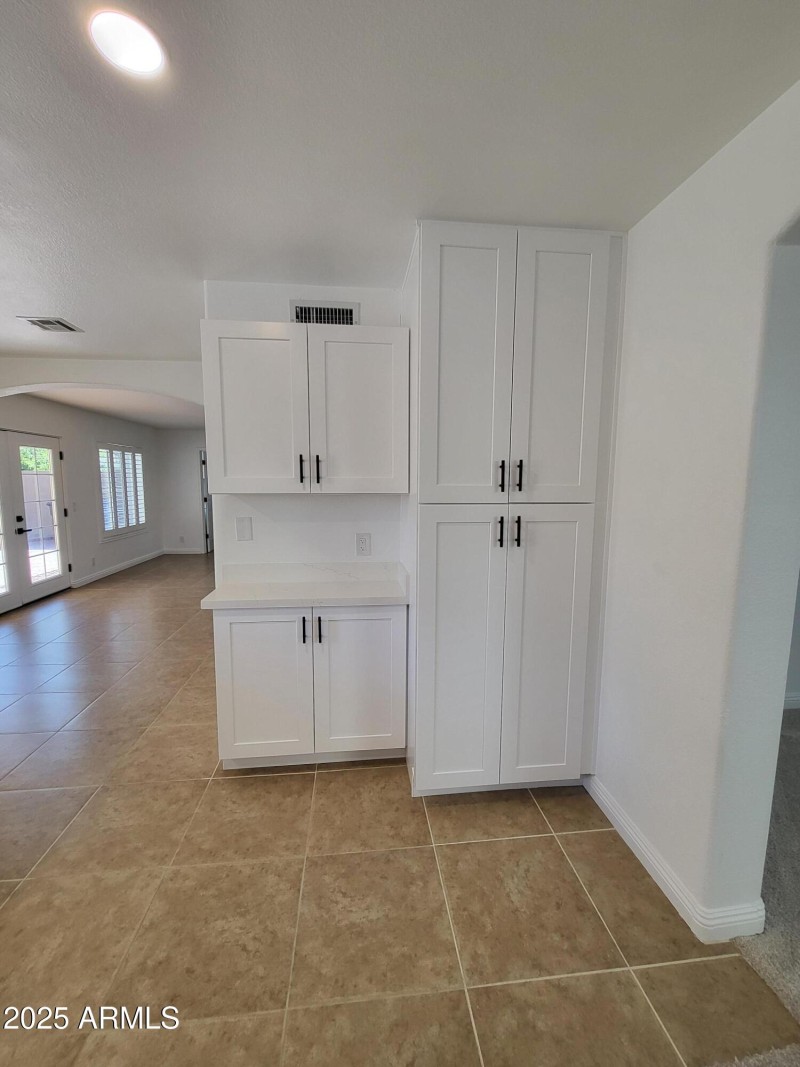KITCHEN WALL DESK/CABINETS & WALL PANTRY
