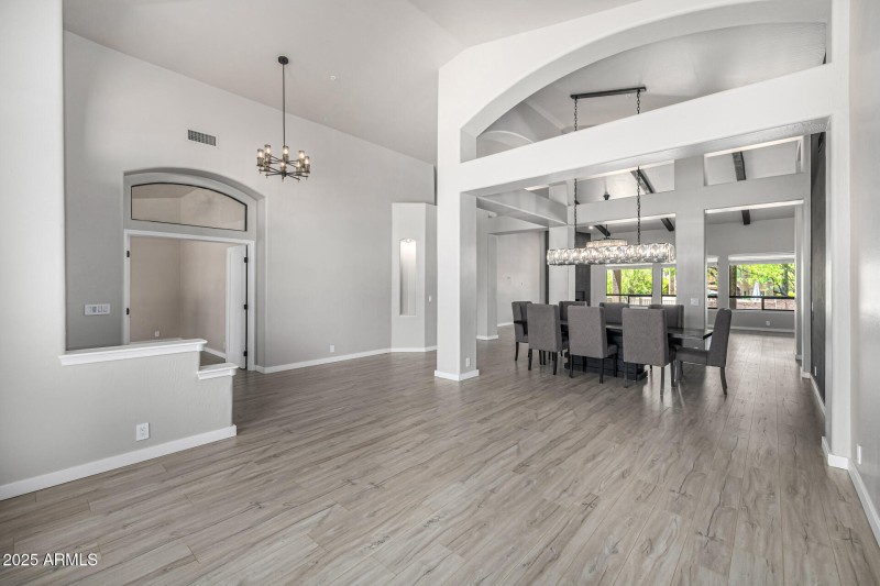 Elegant Foyer & Dining View