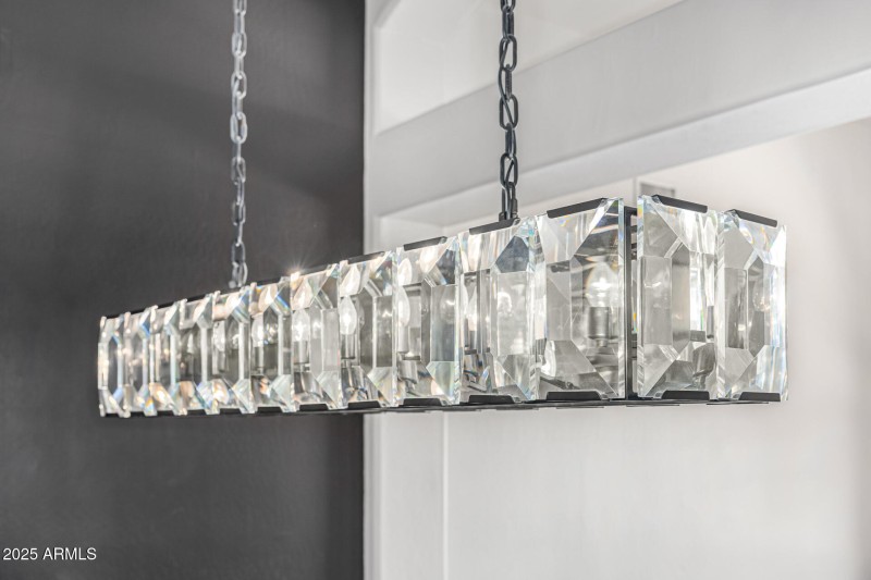 Modern Crystal Light Fixture