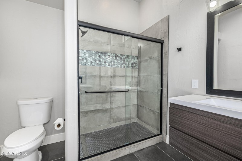 Designer Tile Walk-In Shower