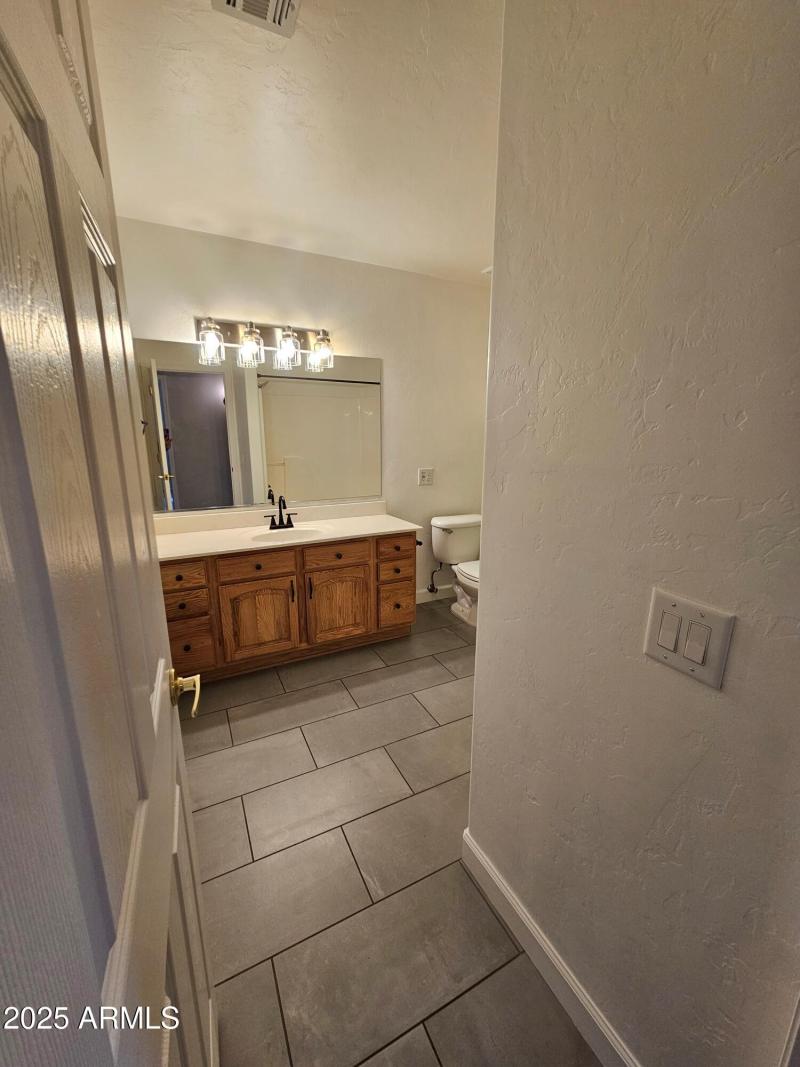 hall bath from door