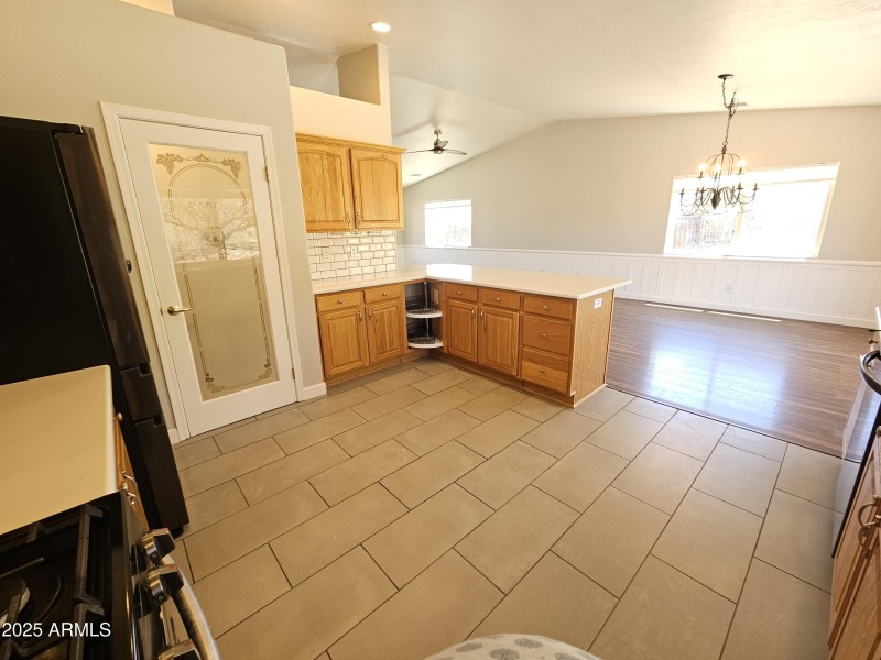kitchen from stove
