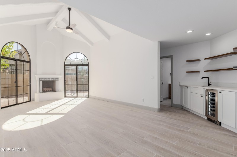 Living room and Bar Area