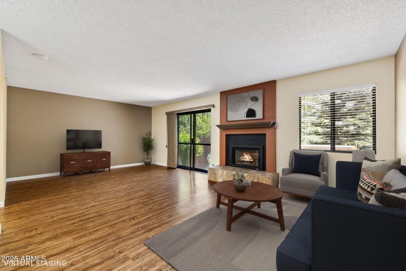 Living Room - Virtual Staged