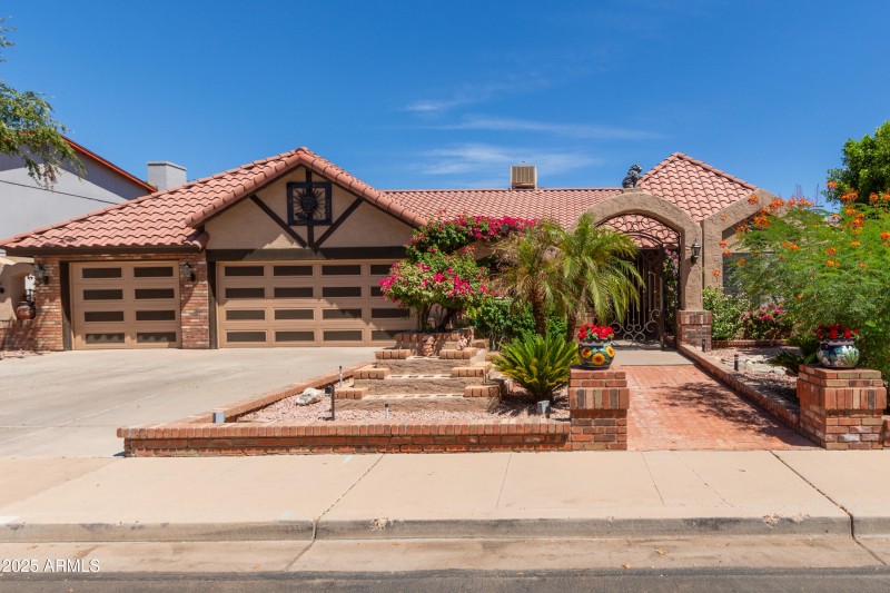 front of home